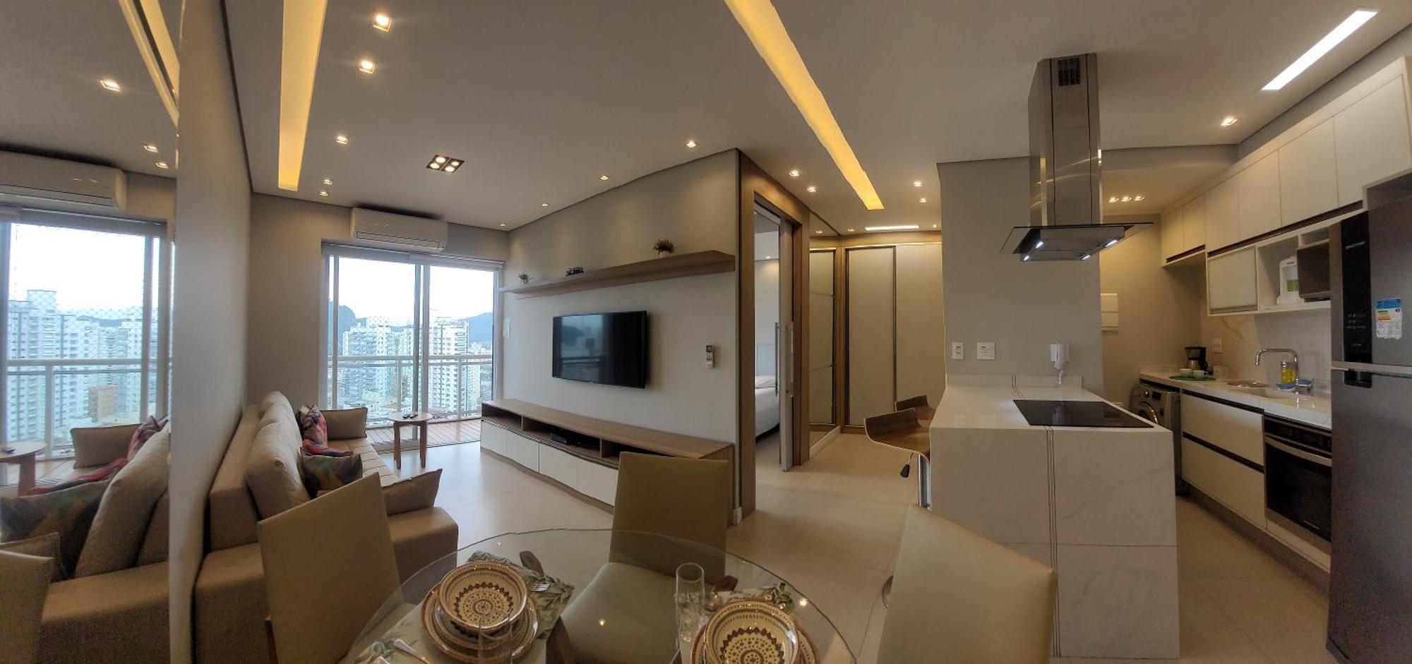 شقة Book Santos - Unlimited 2111 Vista Mar المظهر الخارجي الصورة